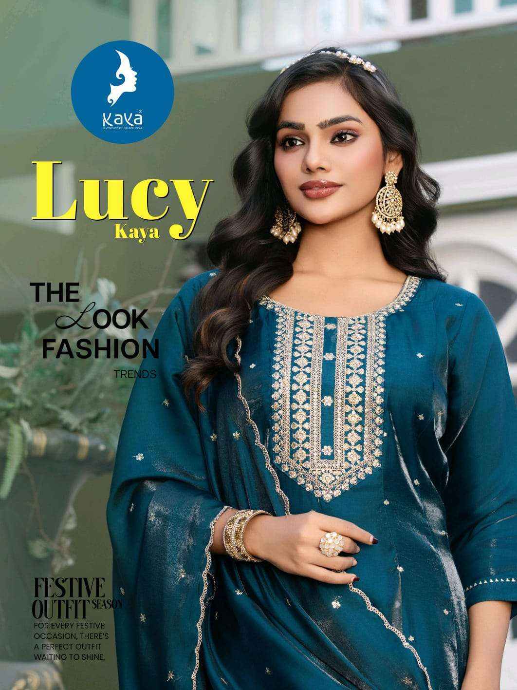 Kaya Lucy Roman Glass Kurti Combo 6 pcs Catalogue