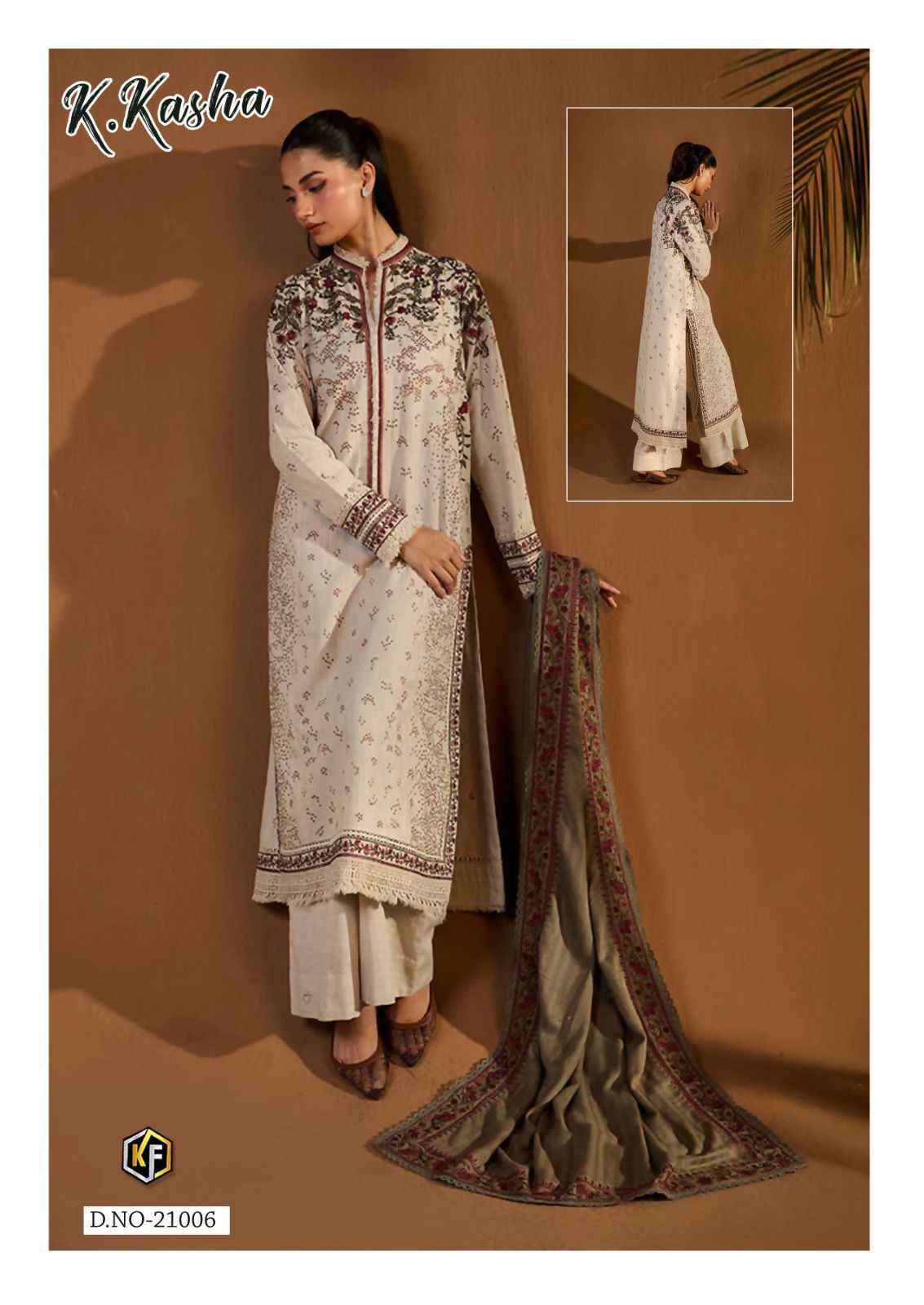 Keval Fab K Kasha Vol 21 Cotton Dress Material 6 pc Cataloge