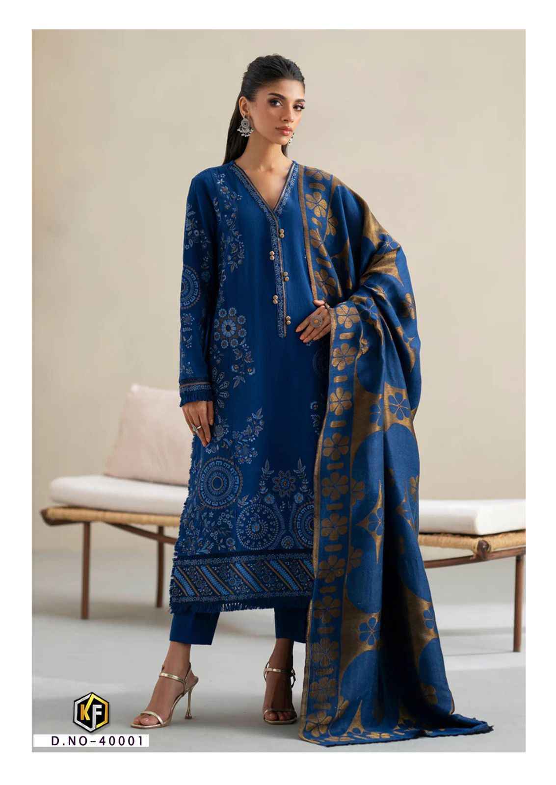 Keval Fab Maria B Vol 40 Cotton Dress Material 6 pcs Catalogue