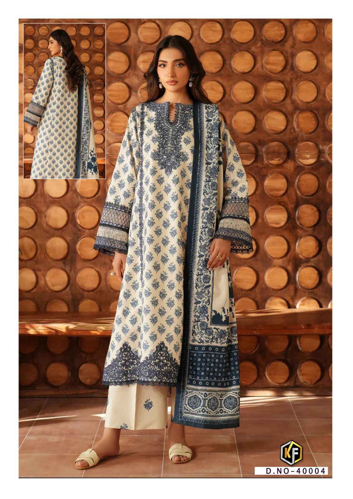 Keval Fab Maria B Vol 40 Cotton Dress Material 6 pcs Catalogue