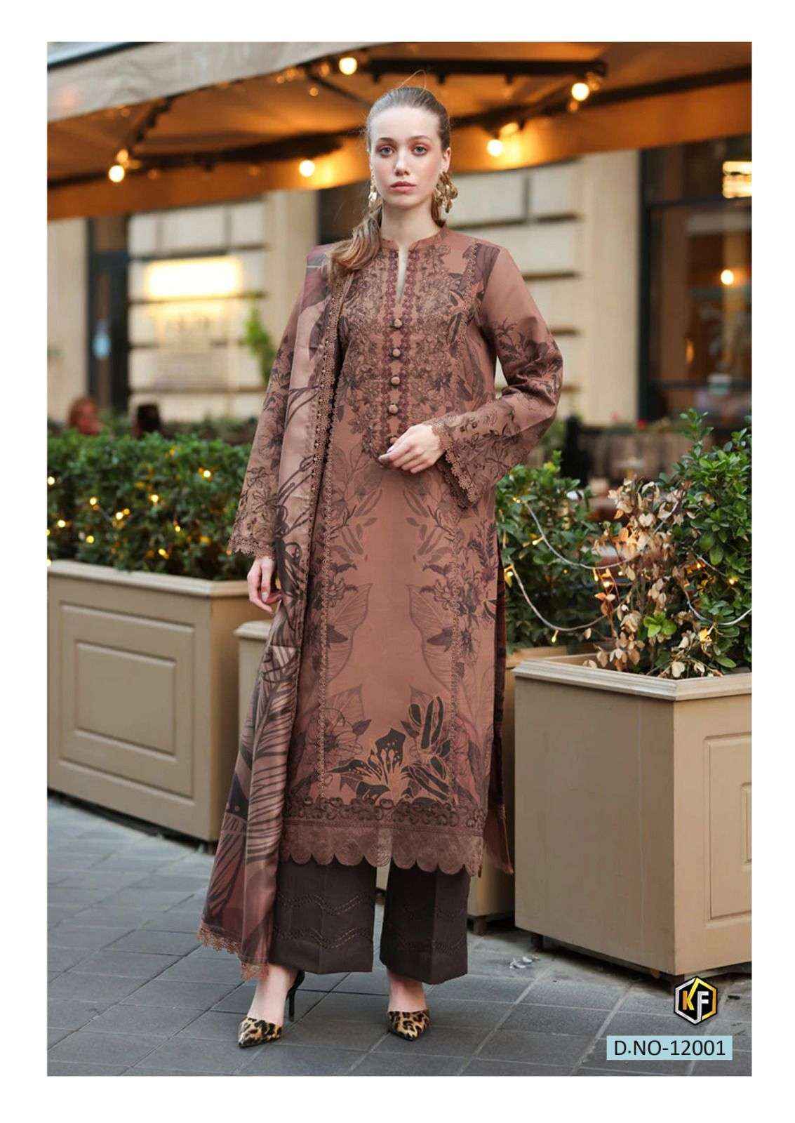 Keval Fab Rangrez Vol 12 Cotton Dress Material 6 pcs Catalogue