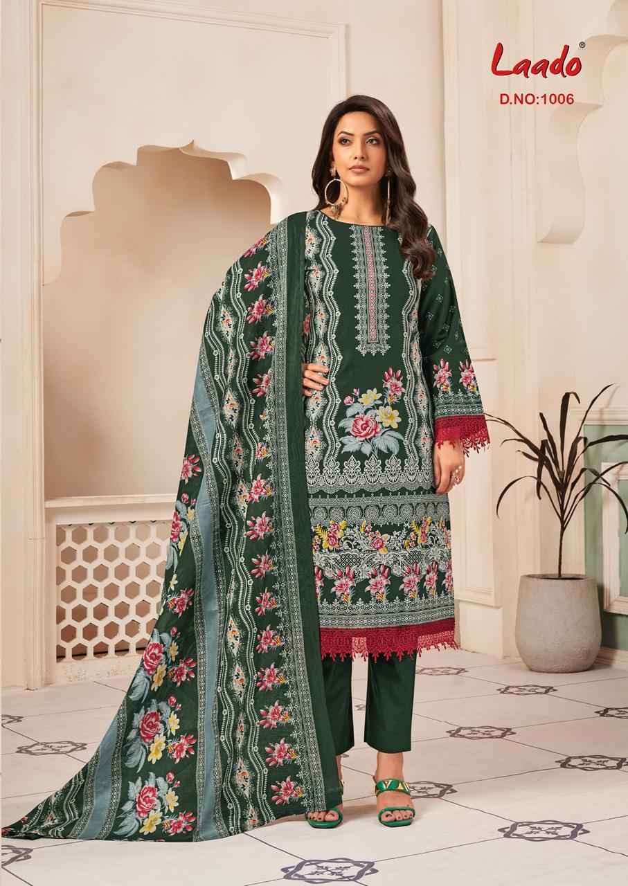 Laado Innayat Vol 1 Cotton Dress Material 8 Pc Catalog