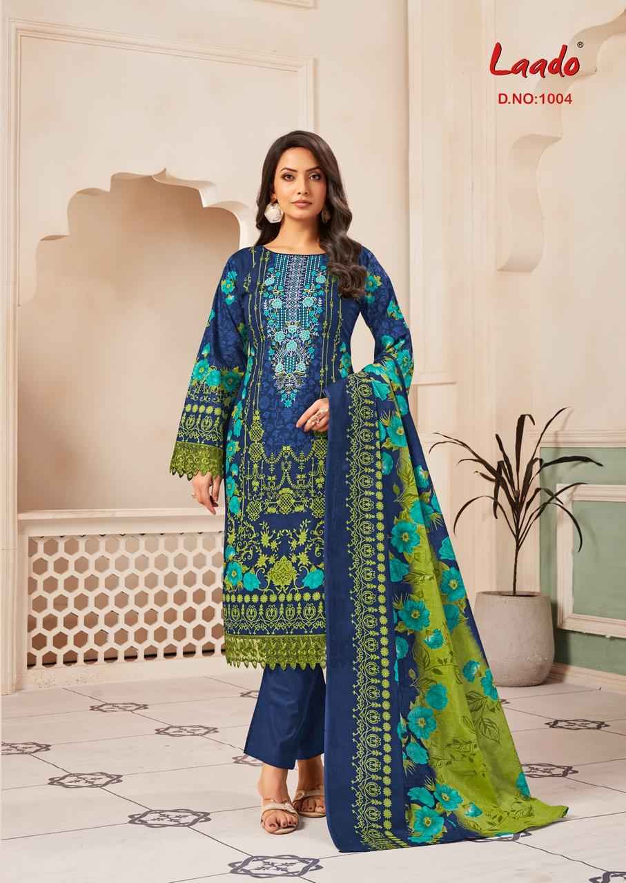 Laado Innayat Vol 1 Cotton Dress Material 8 Pc Catalog