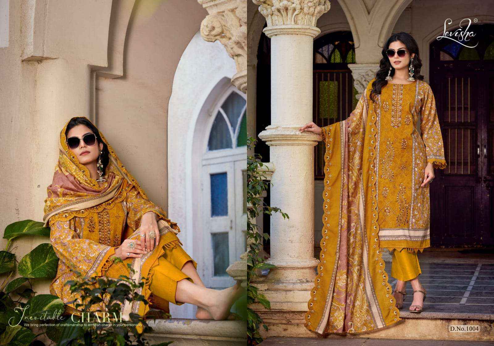 Levisha Madhubala Vol 12 Lawn Cotton Dress Material 6 pcs Catalogue