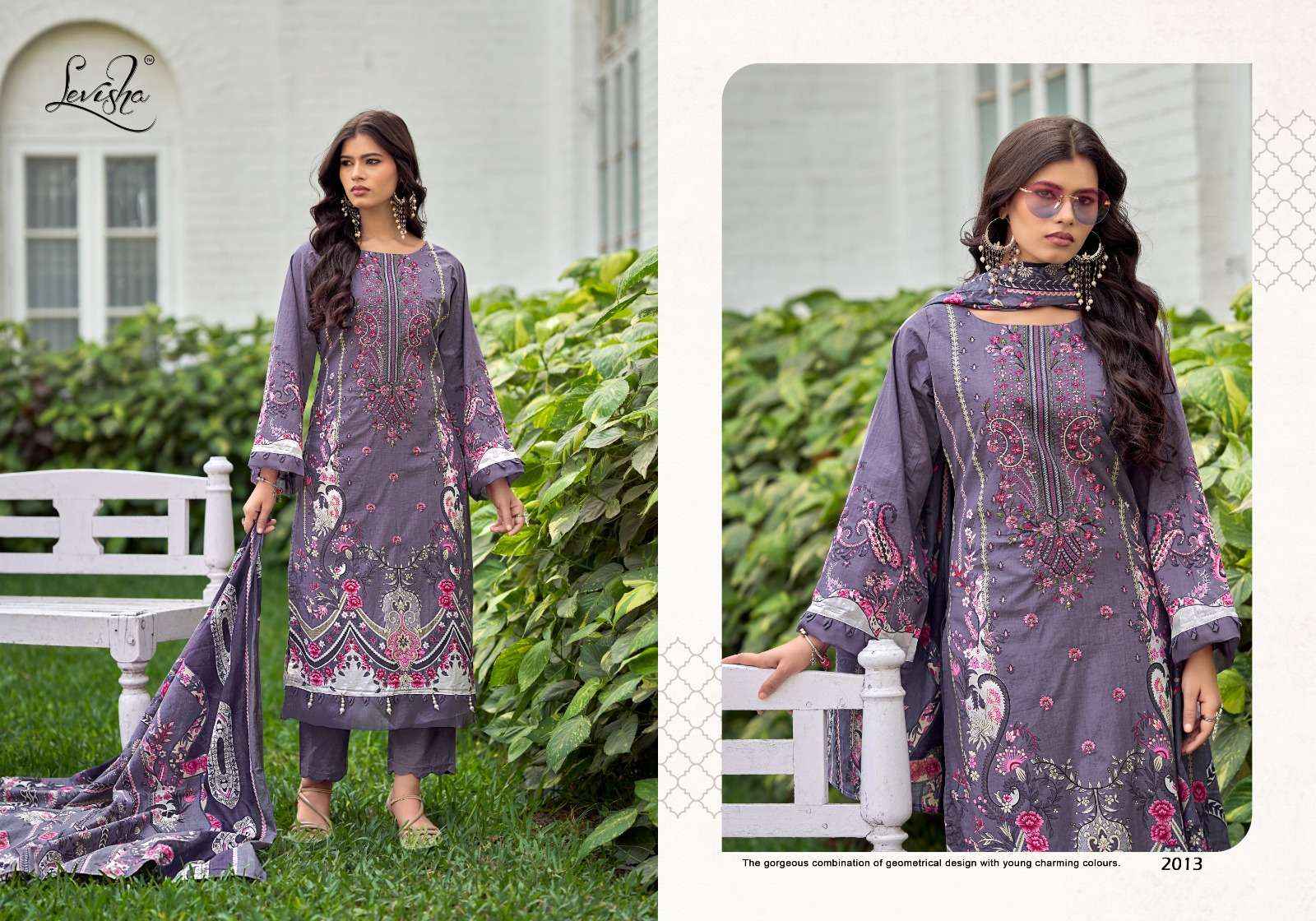 Levisha Muskan Vol 2 Cotton Dress Material 8 pcs Catalogue