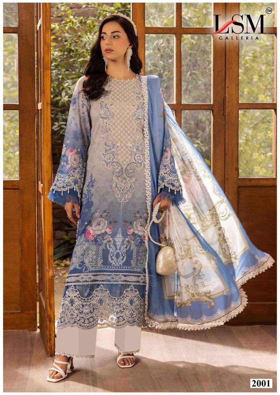 LSM Galleria Parian Dream Vol 20 Lawn Dress Material 6 pcs Catalogue