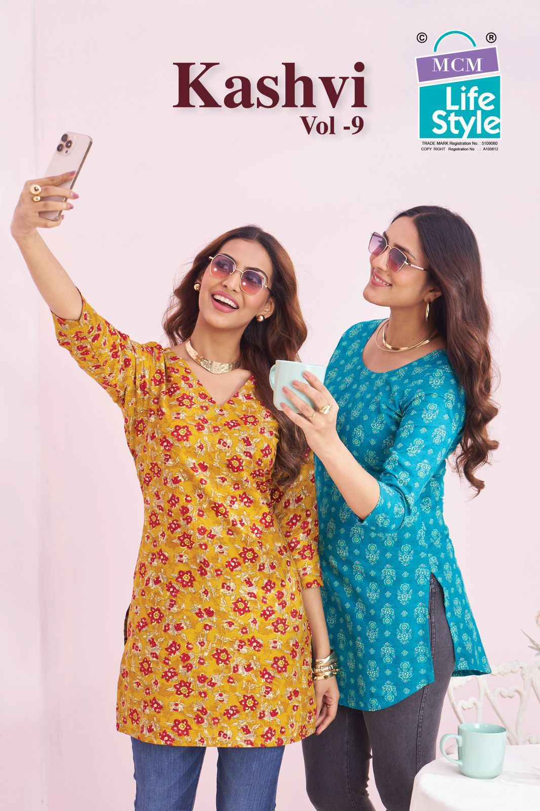 MCM Lifestyle Kashvi Vol 9 Short Cotton Kurti 10 pcs Catalogue