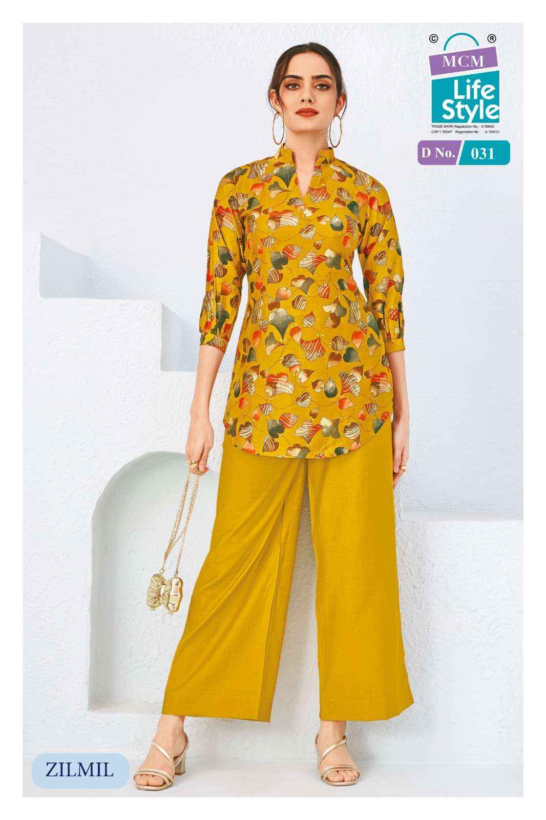 MCM Lifestyle Zilmil Vol 2 Vertican Co Ord Set 10 pcs Catalogue