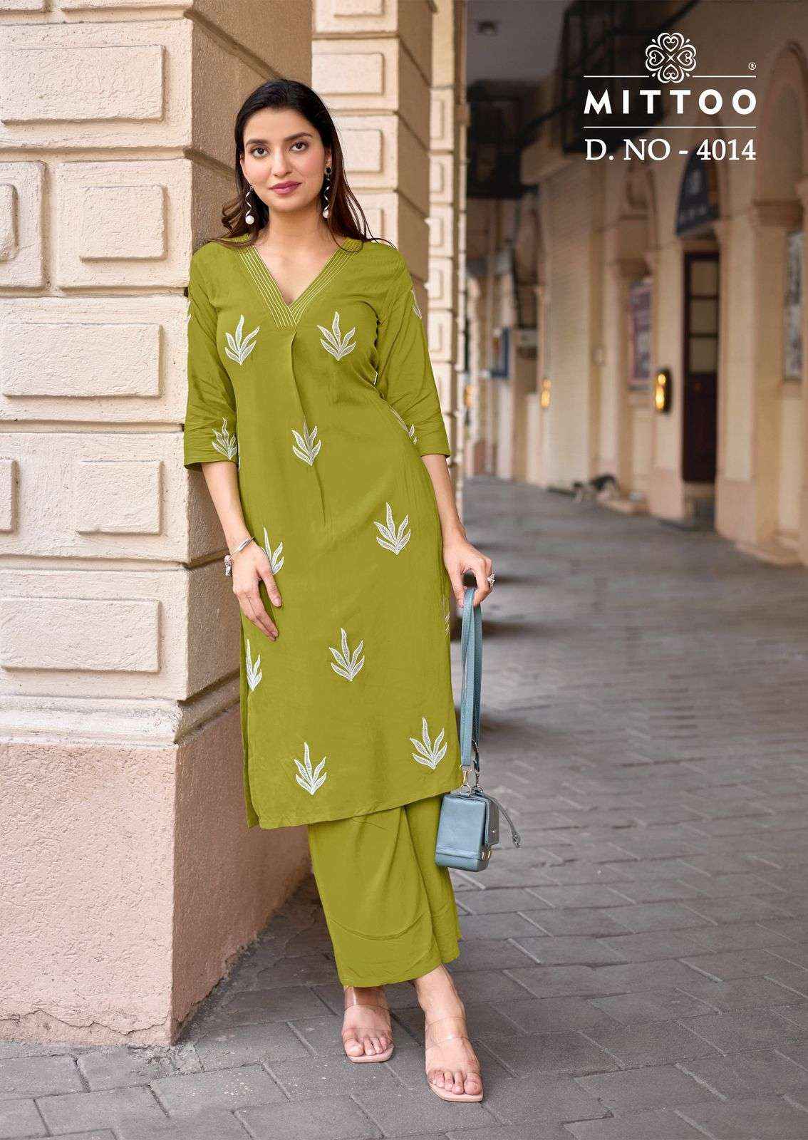 Mittoo Albella Vol 3 Rayon Kurti with Bottom 6 pcs Catalogue