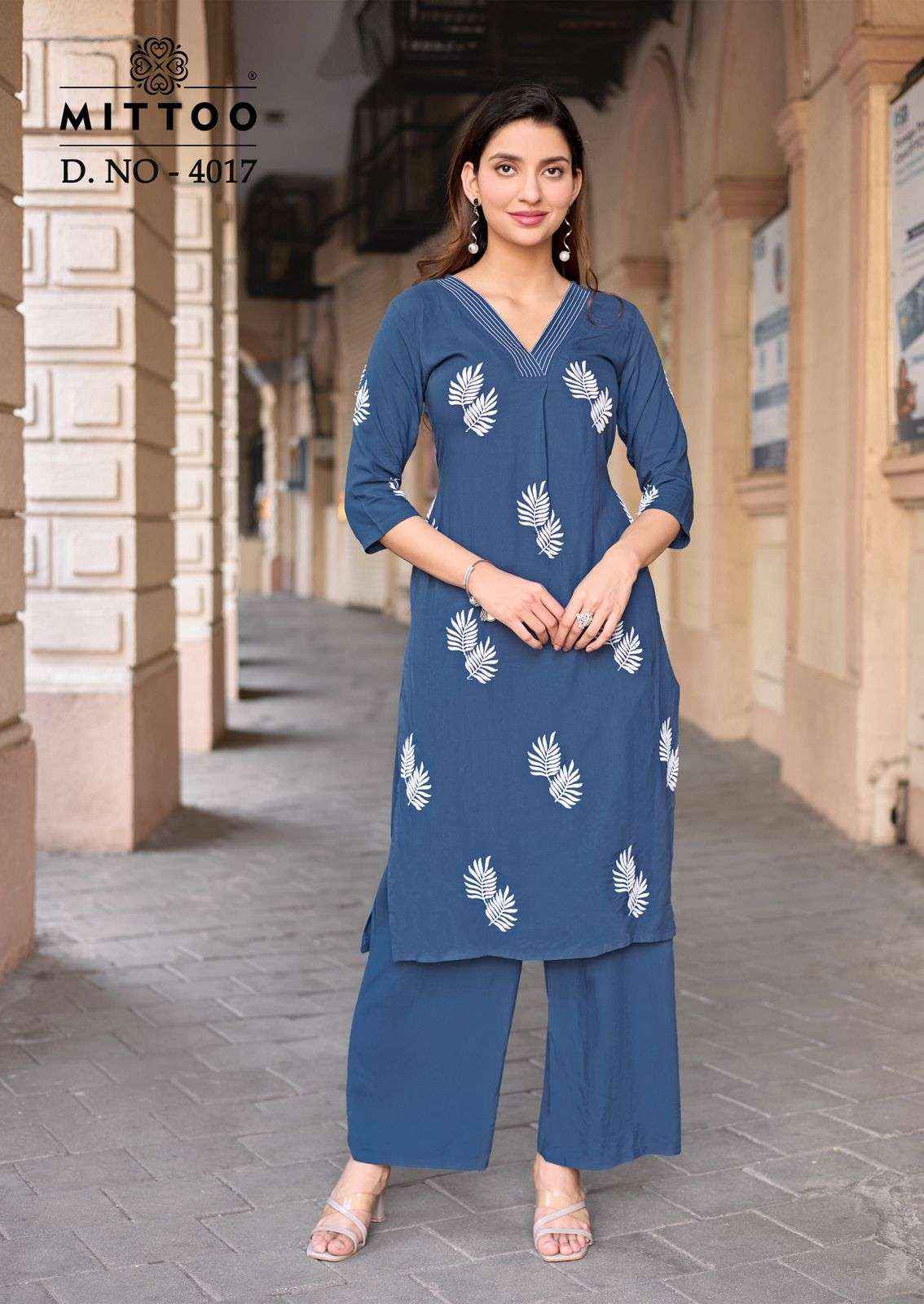 Mittoo Albella Vol 3 Rayon Kurti with Bottom 6 pcs Catalogue