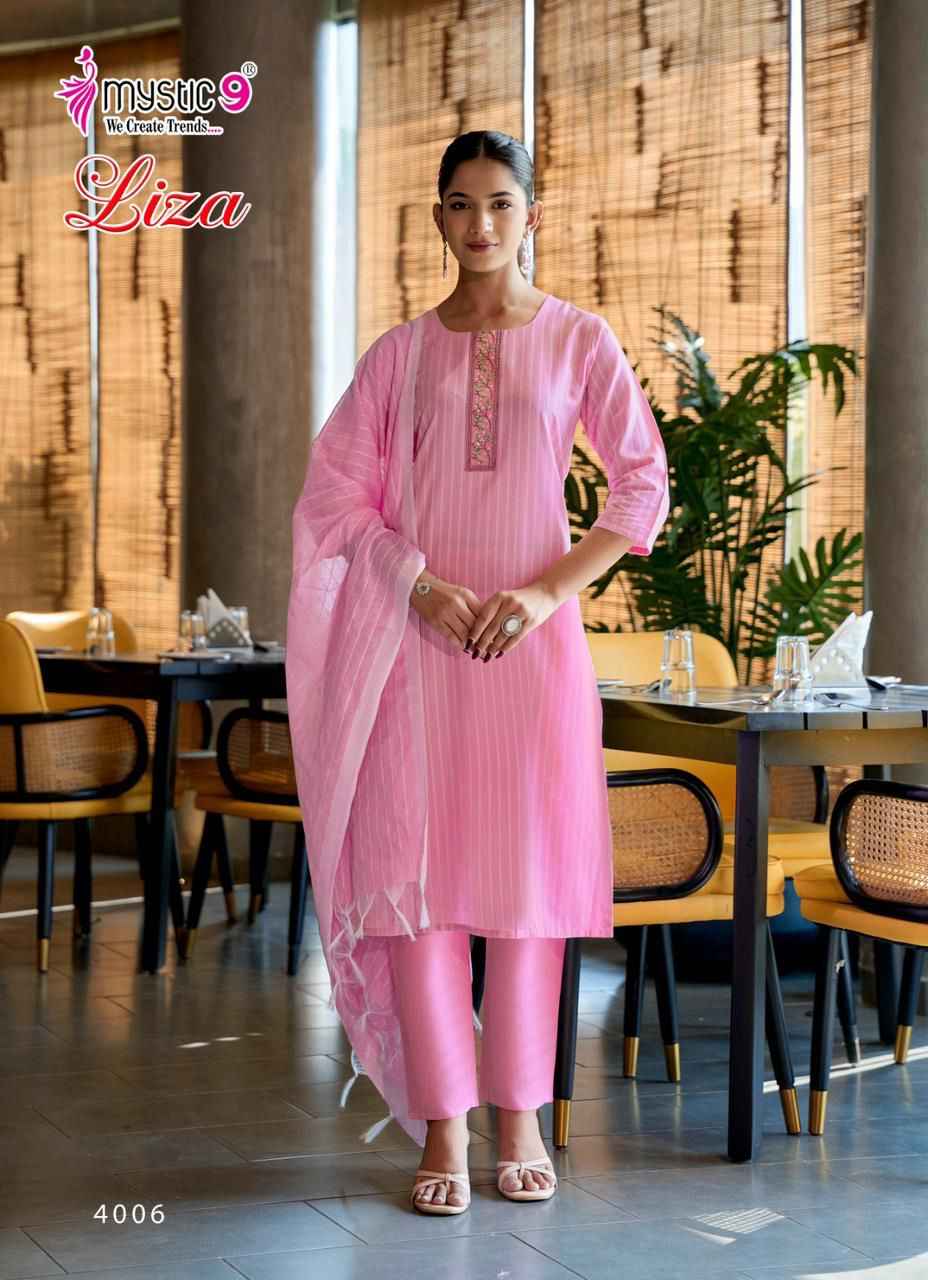 Mystic 9 Liza Vol 4 Cotton Kurti Combo 8 pcs Catalogue