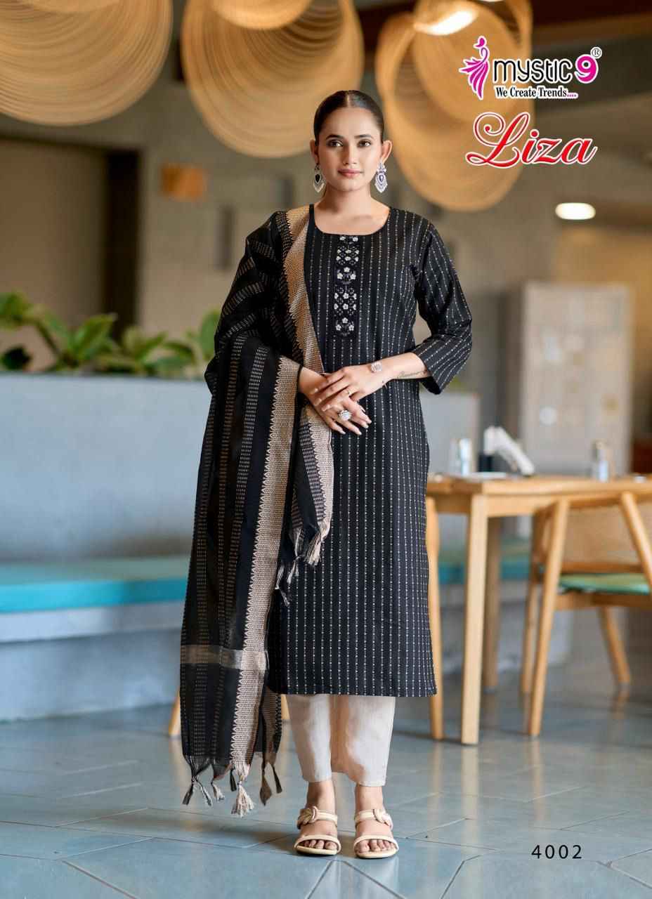 Mystic 9 Liza Vol 4 Cotton Kurti Combo 8 pcs Catalogue