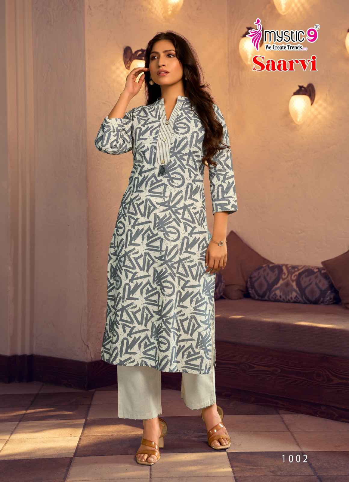 Mystic 9 Saarvi Vol 1 Cotton Flex Co Ord Set 8 pcs Catalogue