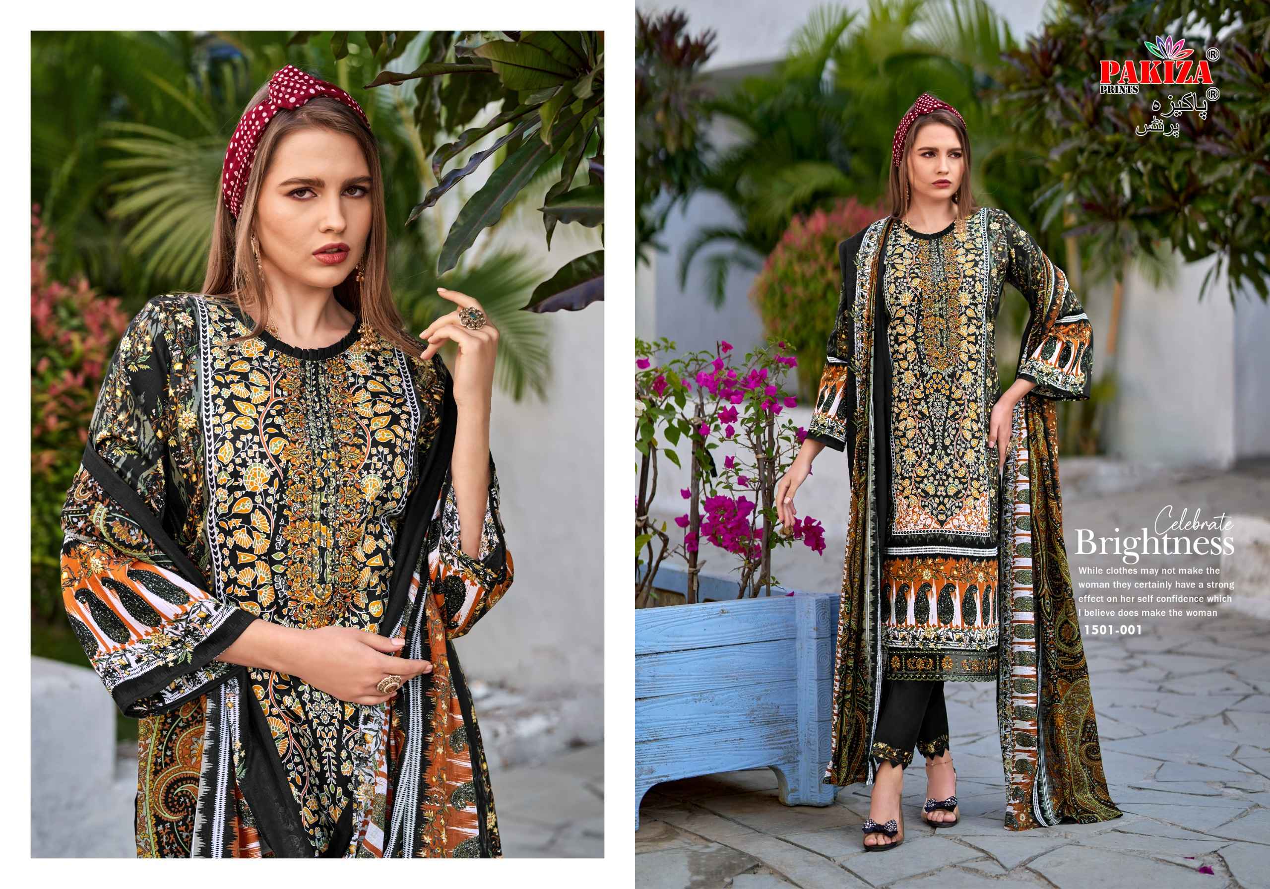 Pakiza Prints Farmaish Vol 15 Jam Satin Dress Material 4 pcs Catalogue