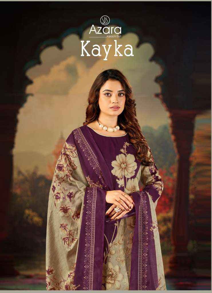 Radhika Fashion Azara Kayka D No 1200 Jam Cotton Dress Material 4 pcs Catalogue