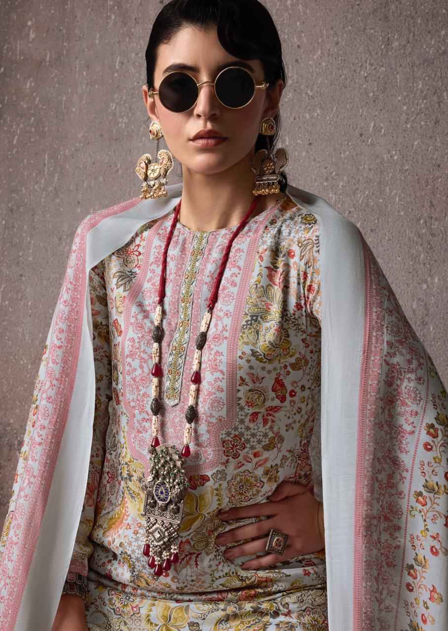 Sadhna Fashion Grace Bemberg Musline Silk Dress Material 6 pcs Catalogue