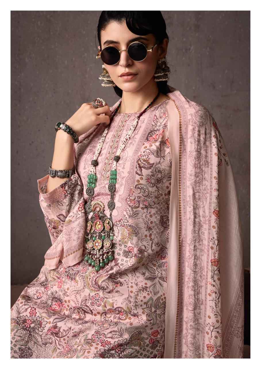 Sadhna Fashion Grace Bemberg Musline Silk Dress Material 6 pcs Catalogue