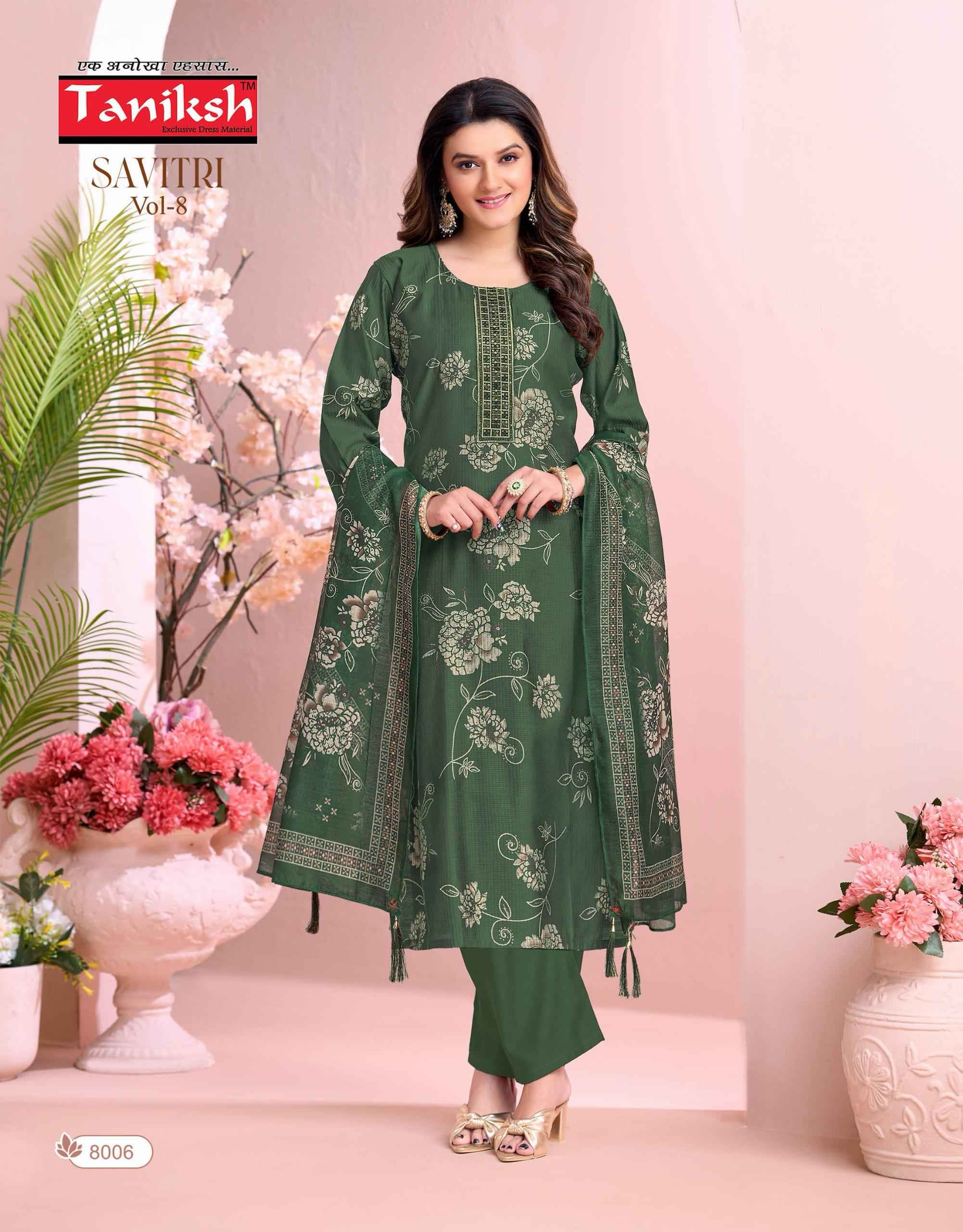 Taniksh Savitri Vol 8 Vertical Kurti Combo 8 pcs Catalogue