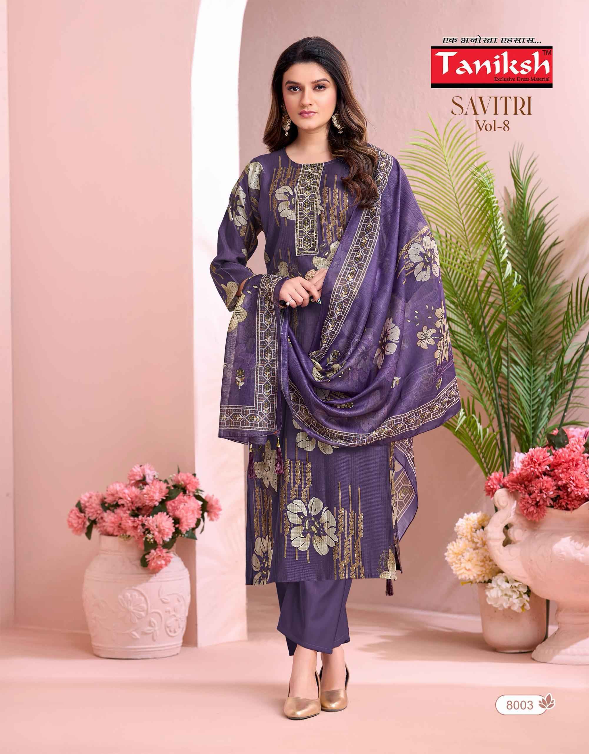 Taniksh Savitri Vol 8 Vertical Kurti Combo 8 pcs Catalogue