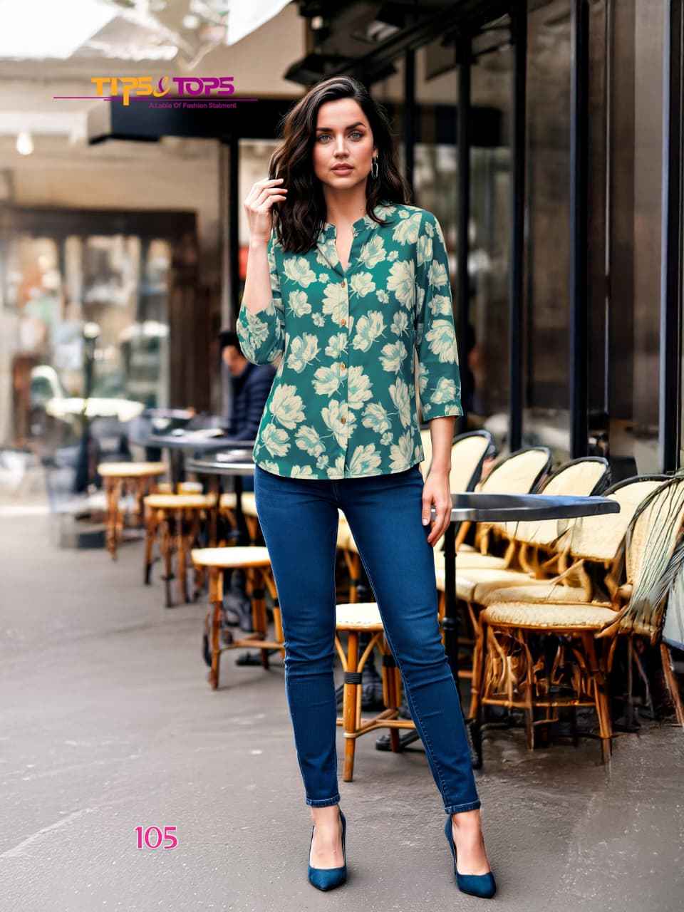 Tips & Tops Baby Vol 8 Short Rayon Kurti 9 pcs Catalogue