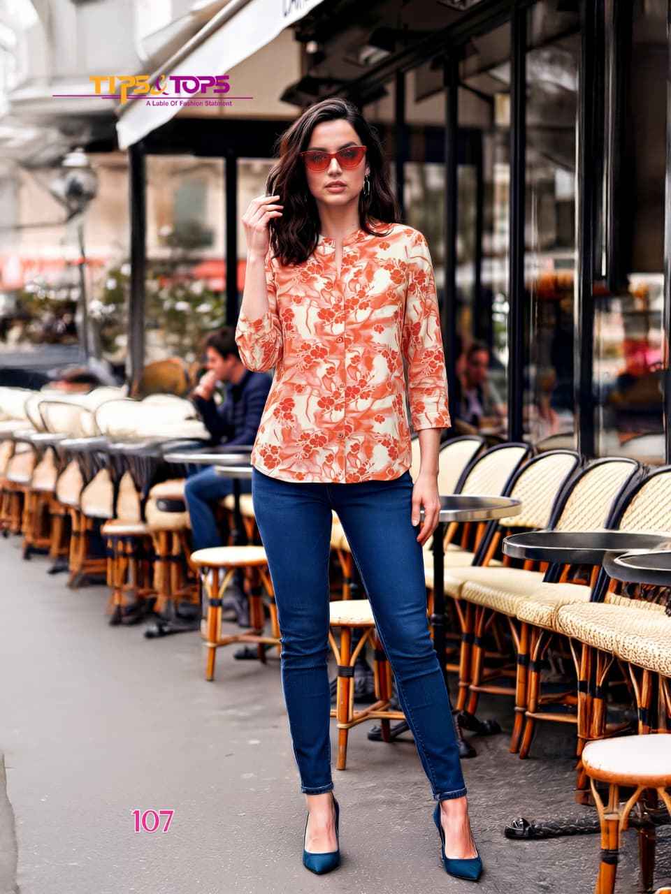 Tips & Tops Baby Vol 8 Short Rayon Kurti 9 pcs Catalogue