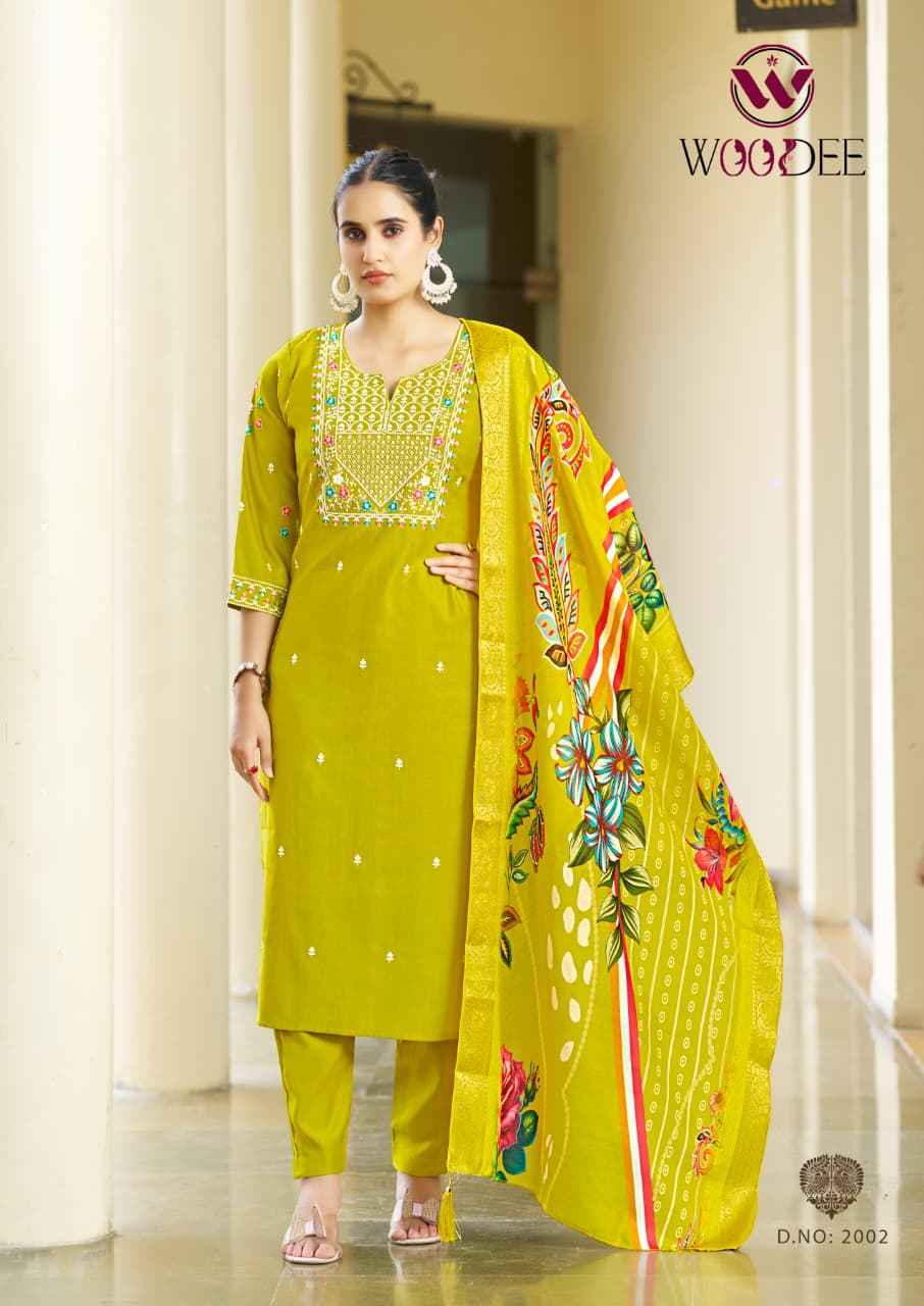 Woodee Diana Vol 2 Viscose Kurti Combo 6 pcs atalogue