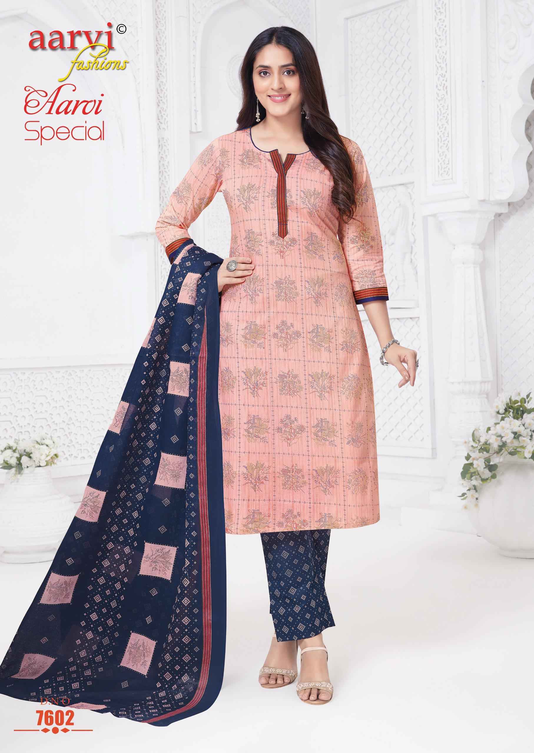 Aarvi Fashion Aarvi Special Vol 20 Radymade Cambric Cotton Dress 12 pcs Catalogue
