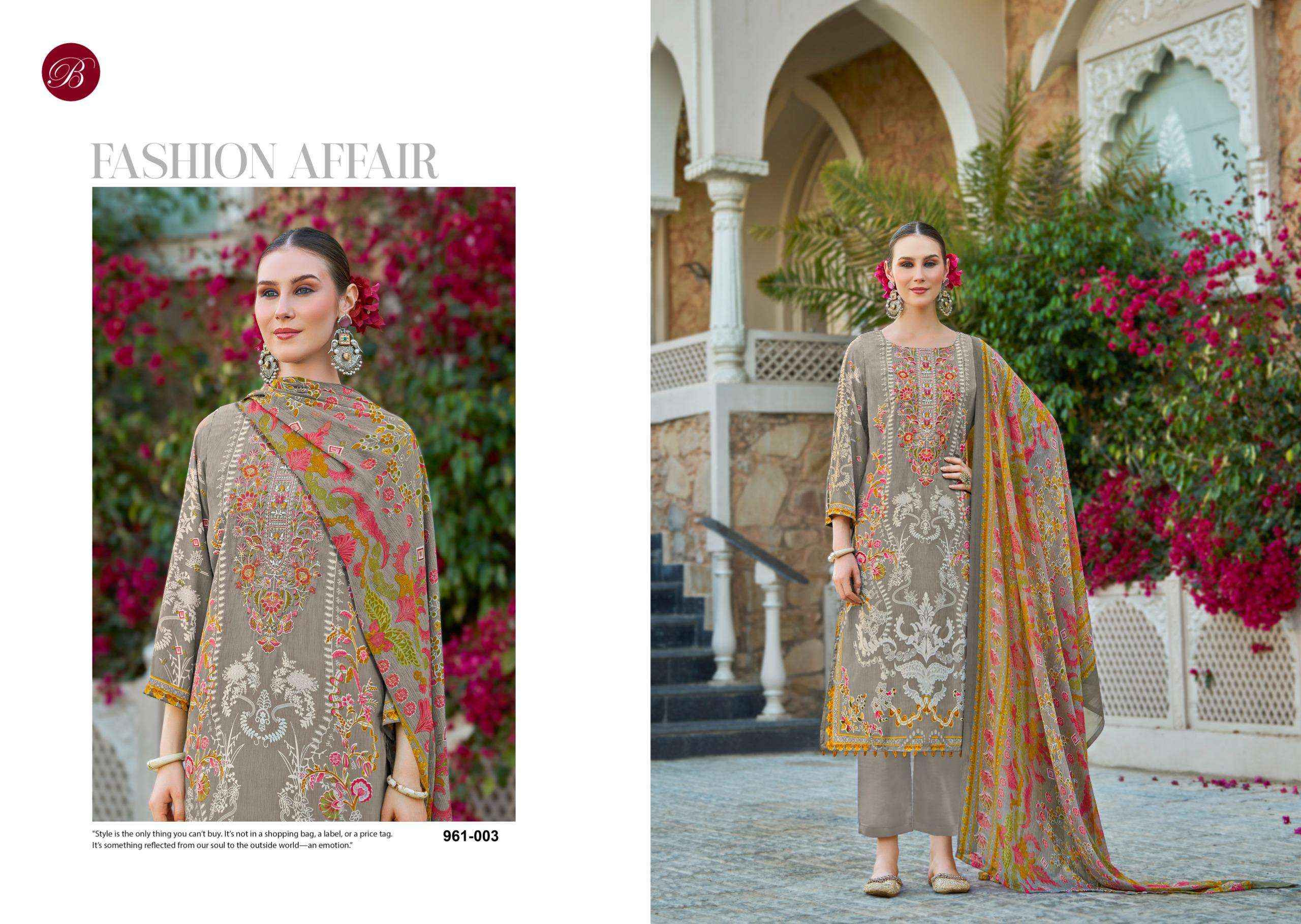 Belliza Gazal Vol 2 Crepe Dress Material 8 pcs Cataloge
