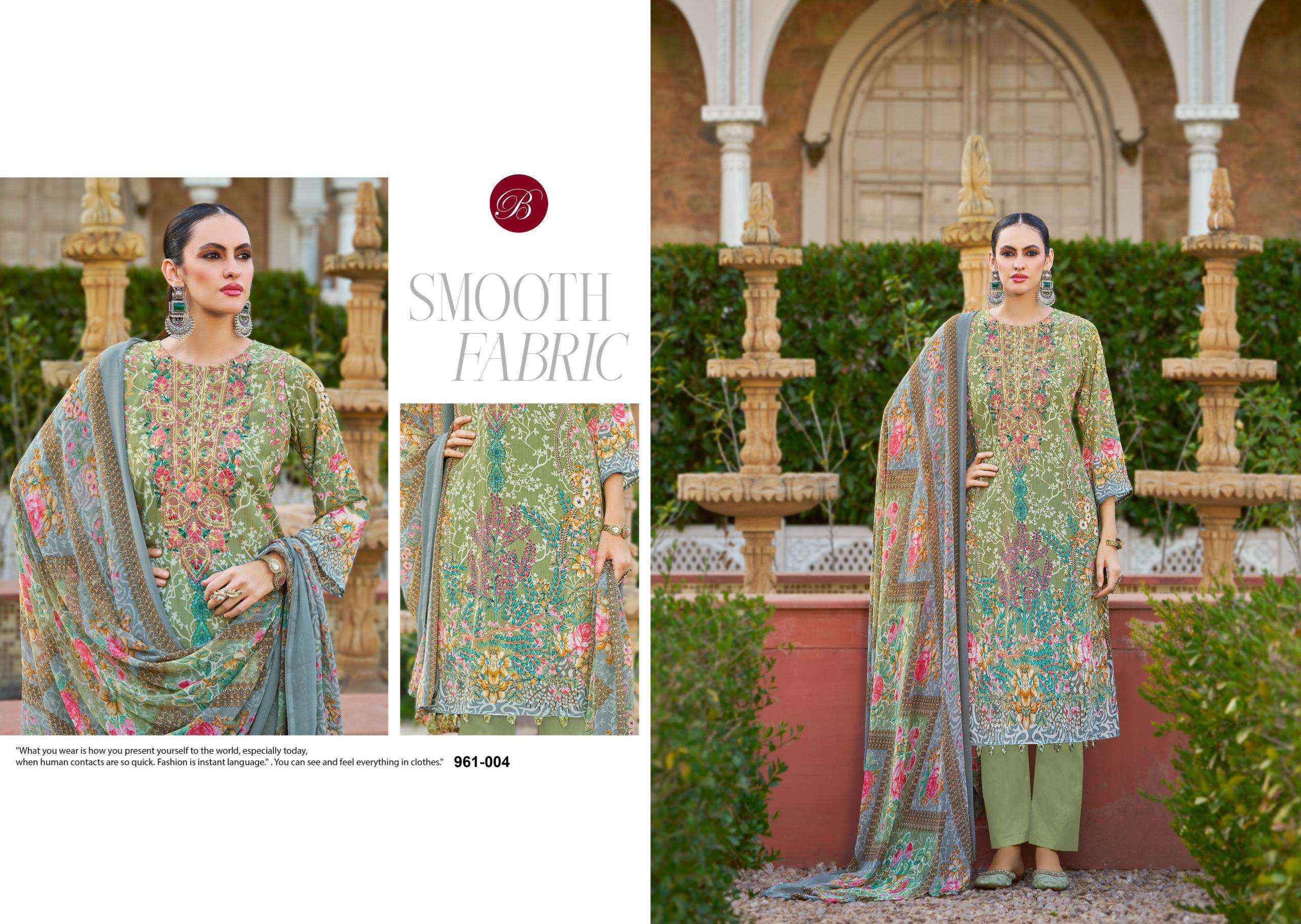 Belliza Gazal Vol 2 Crepe Dress Material 8 pcs Cataloge