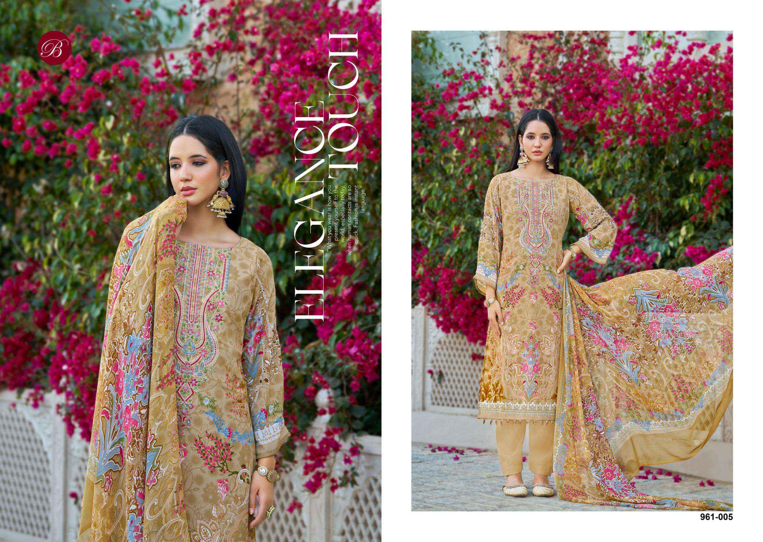 Belliza Gazal Vol 2 Crepe Dress Material 8 pcs Cataloge