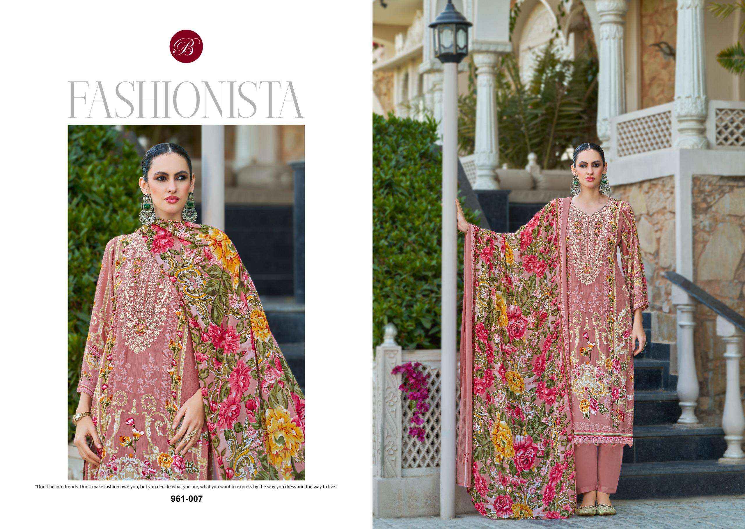 Belliza Gazal Vol 2 Crepe Dress Material 8 pcs Cataloge