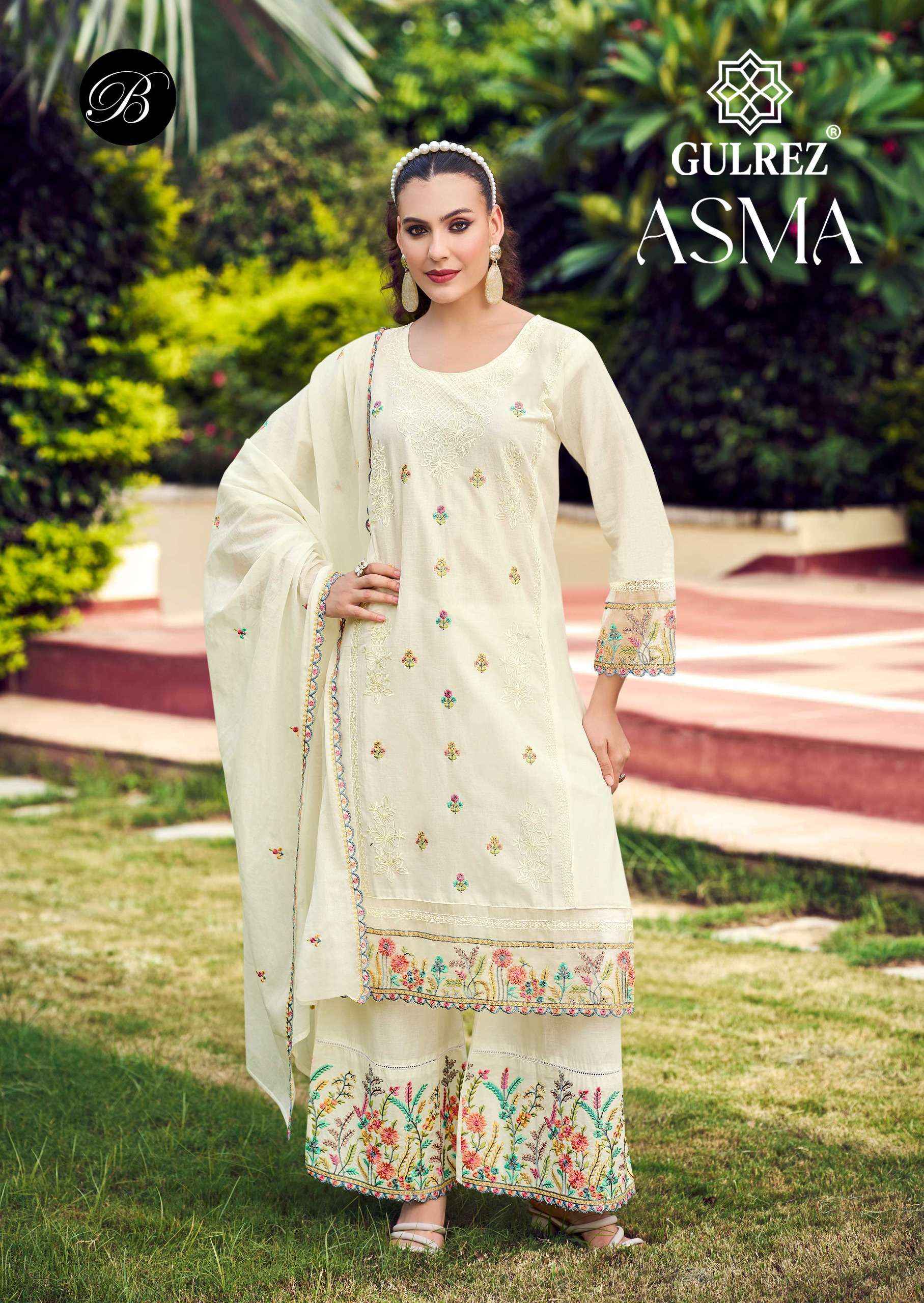 Belliza Gulrez Asma Readymade Cotton Dress 4 pcs Catalogue