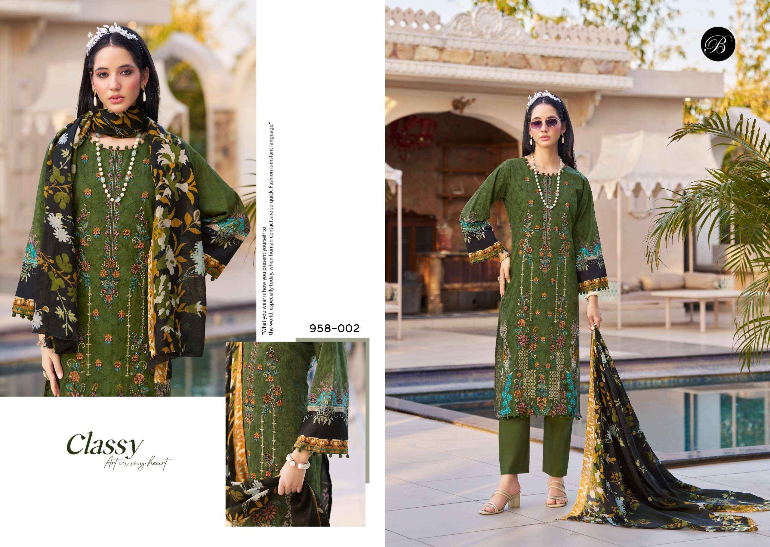 Belliza Ishara Vol 2 Cotton Dress Material 6 pcs Cataloge