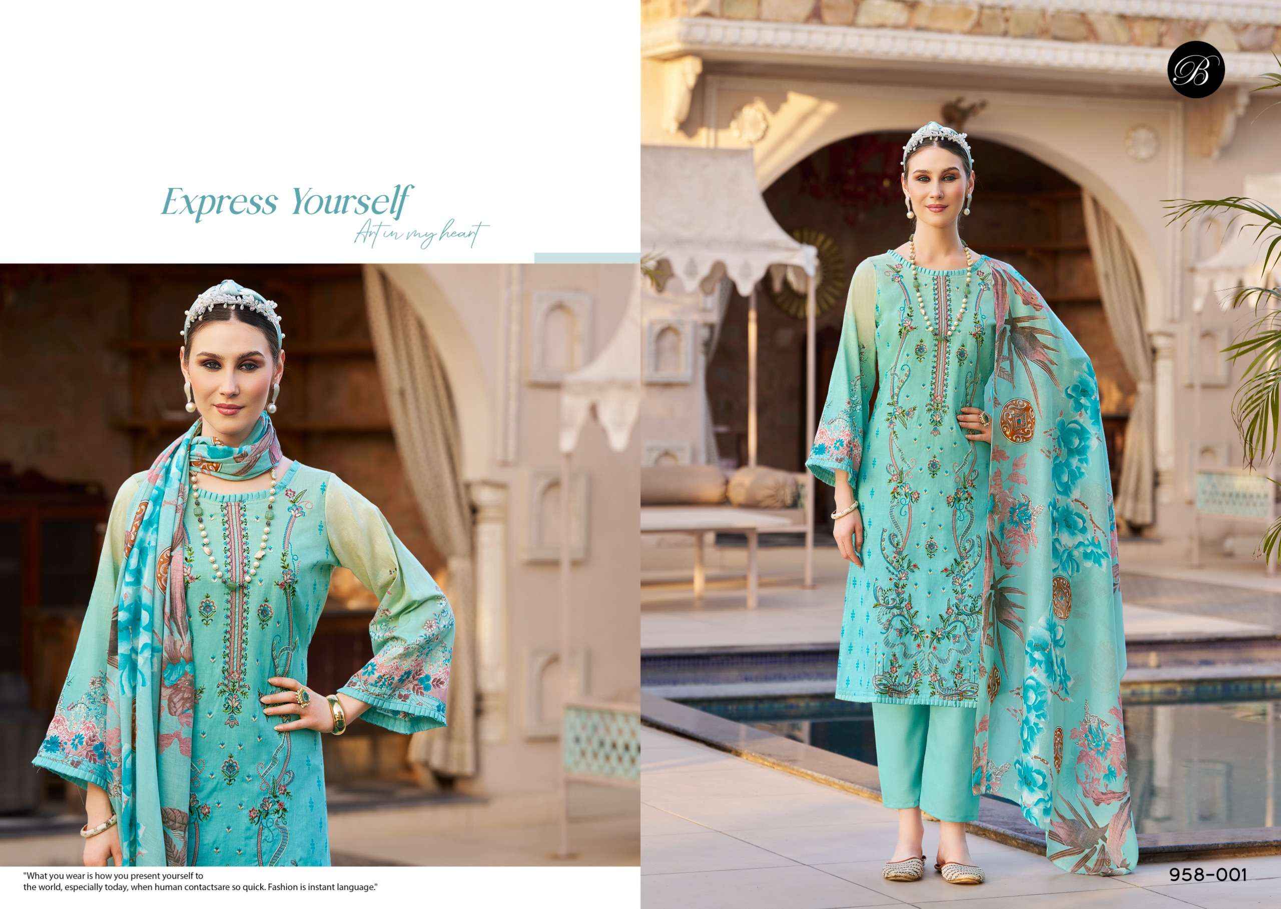 Belliza Ishara Vol 2 Cotton Dress Material 6 pcs Cataloge