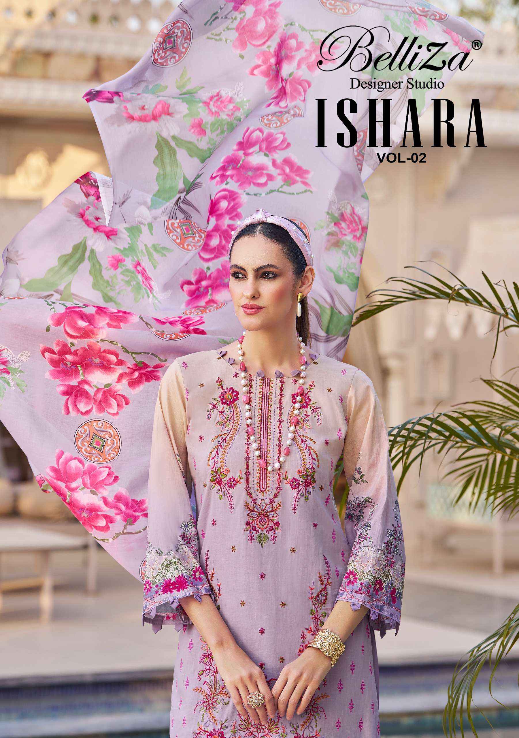 Belliza Ishara Vol 2 Cotton Dress Material 6 pcs Cataloge