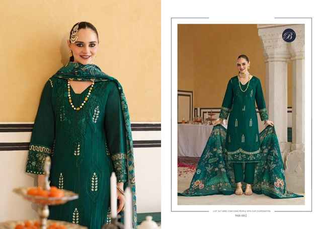 Belliza Jade Ombre Starlet Vol 2 Cotton Dress Material 6 pcs Catalogue