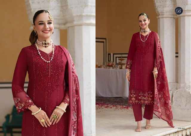 Belliza Jade Ombre Starlet Vol 2 Cotton Dress Material 6 pcs Catalogue