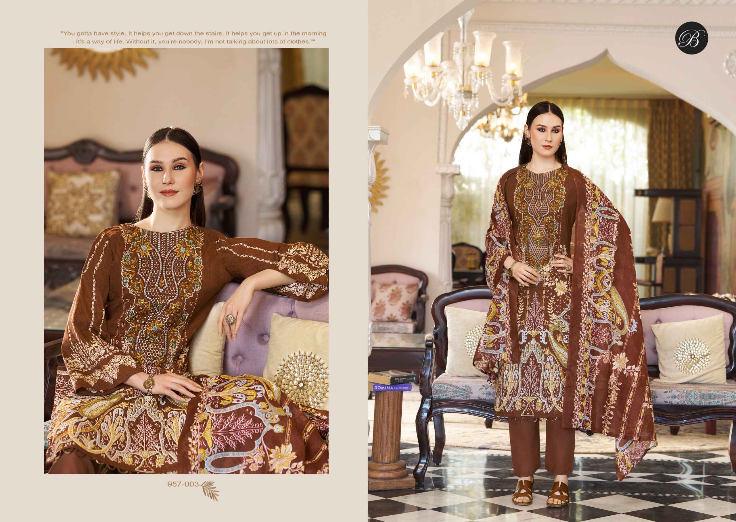 Belliza Naira Vol 134 Cotton Dress Material 8 pcs Cataloge