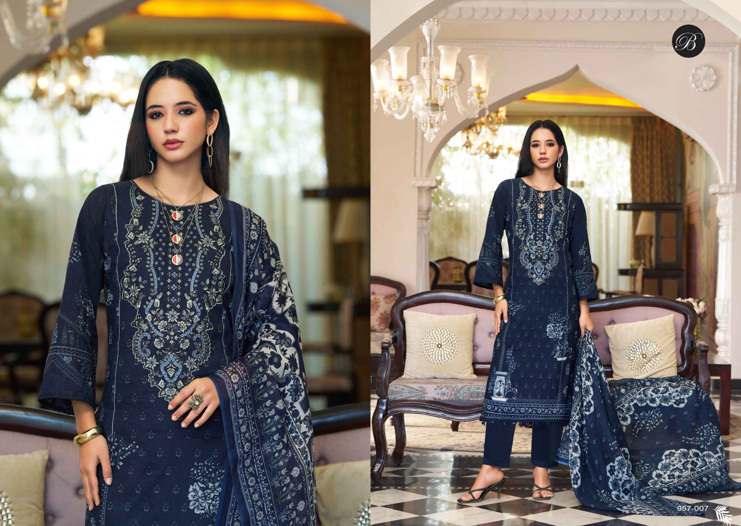 Belliza Naira Vol 134 Cotton Dress Material 8 pcs Cataloge