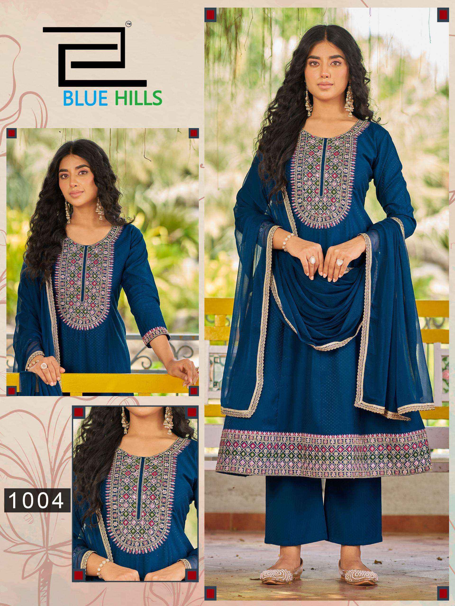 Blue Hills Mumtaz Vol 10 Rayon Kurti Combo 4 pcs Catalogue