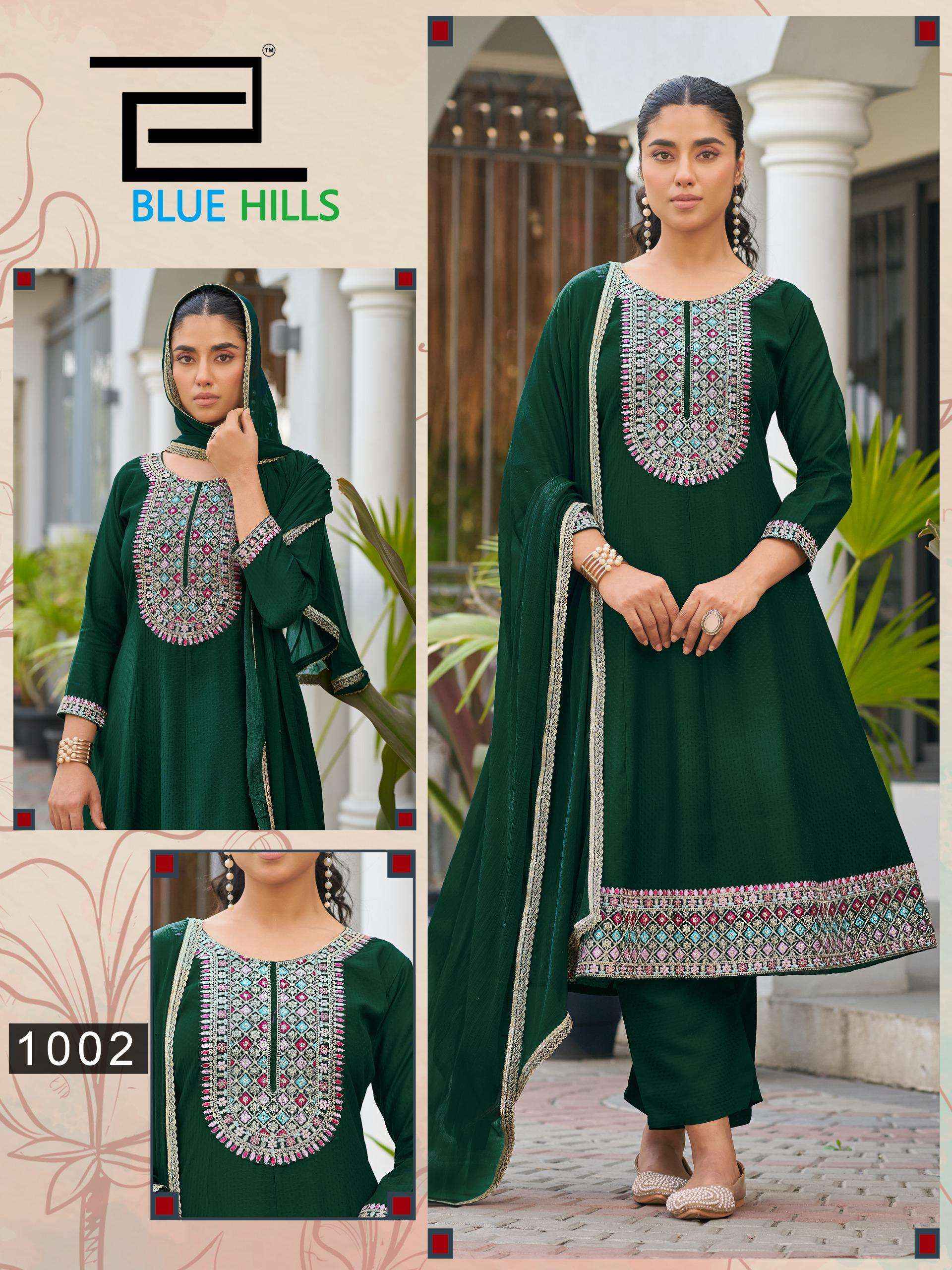 Blue Hills Mumtaz Vol 10 Rayon Kurti Combo 4 pcs Catalogue
