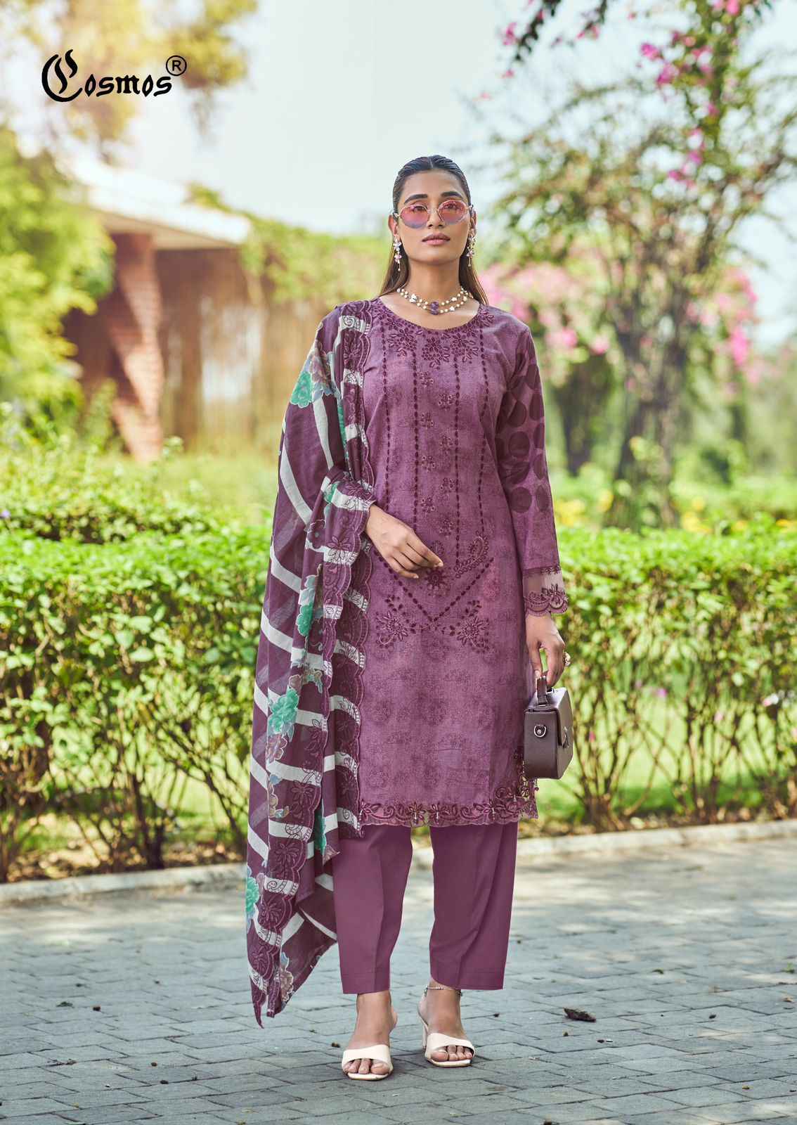 Cosmos Bin Saeed Premium Vol 2 Cotton Dress Material 6 pcs Catalogue