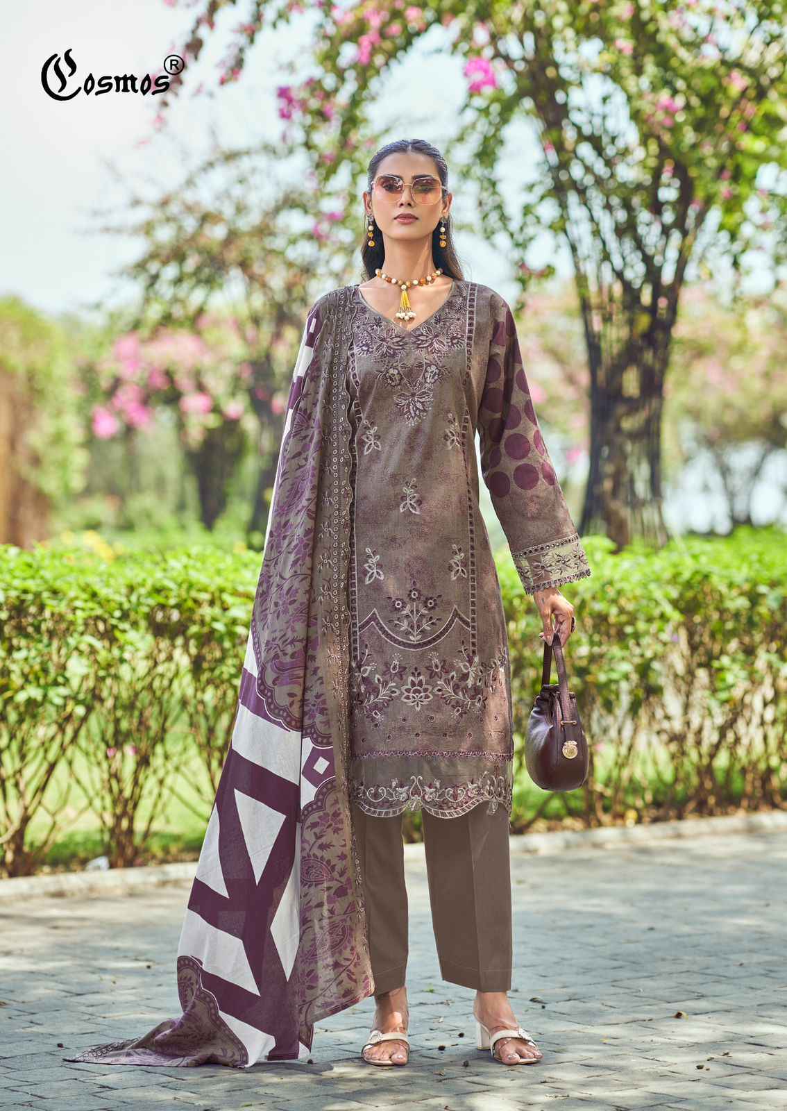 Cosmos Bin Saeed Premium Vol 2 Cotton Dress Material 6 pcs Catalogue