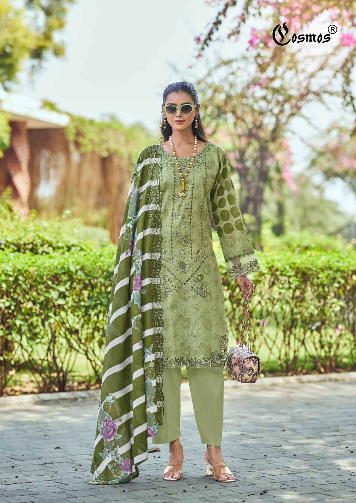 Cosmos Bin Saeed Premium Vol 2 Cotton Dress Material 6 pcs Catalogue