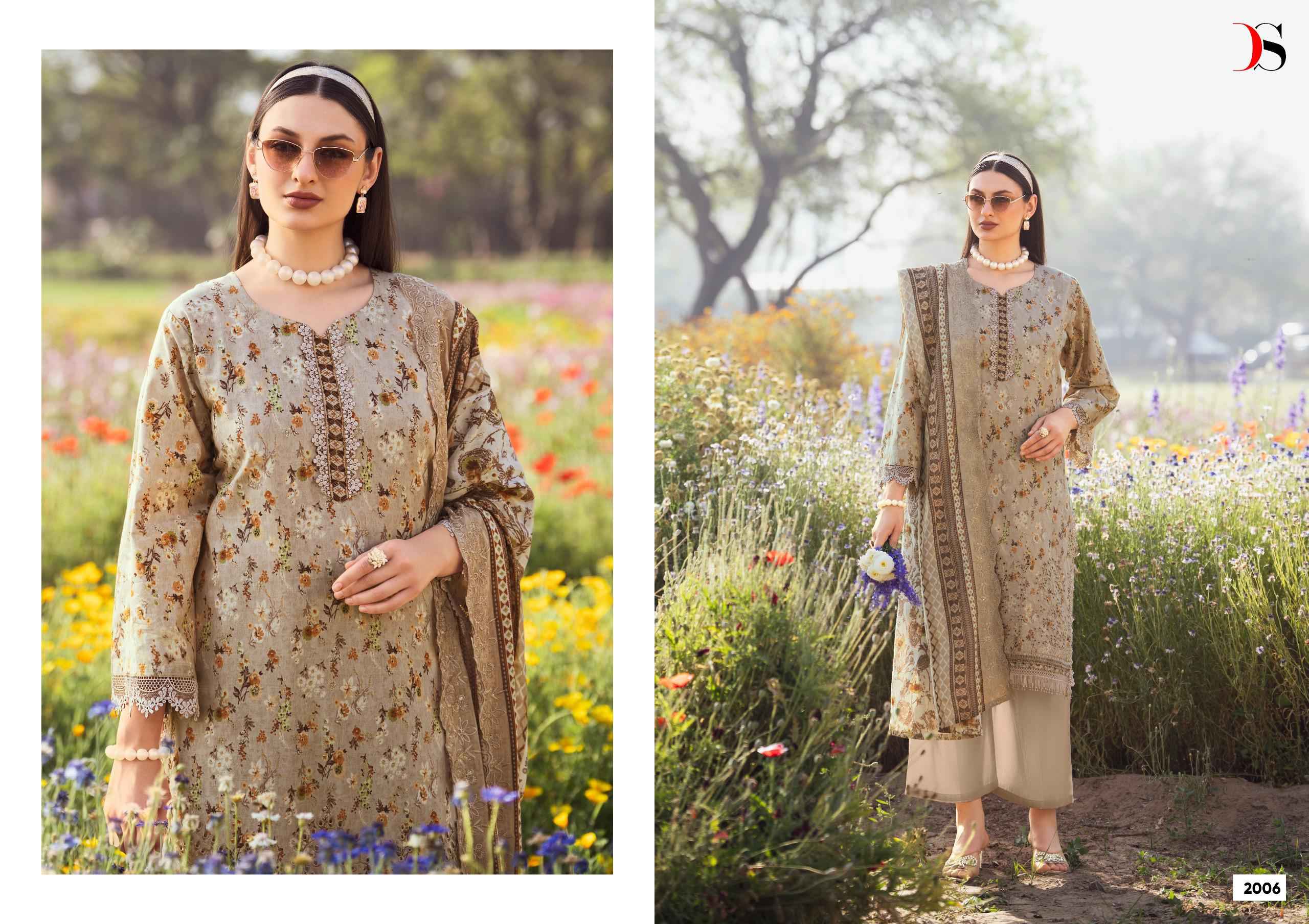 Deepsy Bin Saeed Vol 20 Cotton Dress Material 8 pcs Catalogue