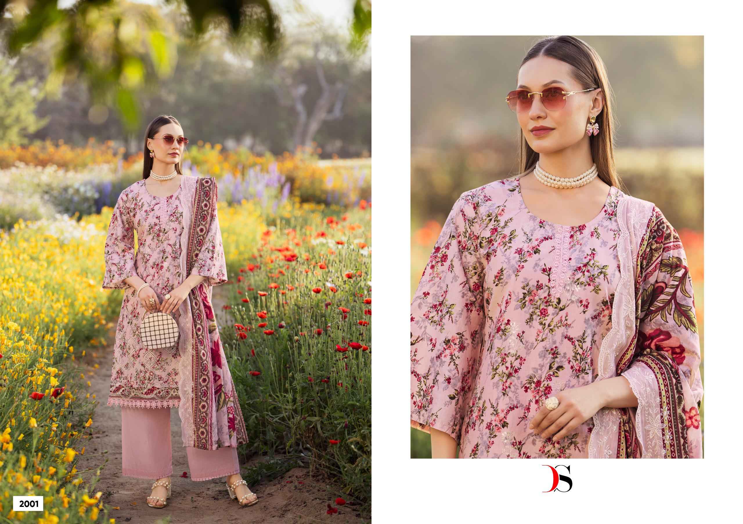 Deepsy Bin Saeed Vol 20 Cotton Dress Material 8 pcs Catalogue