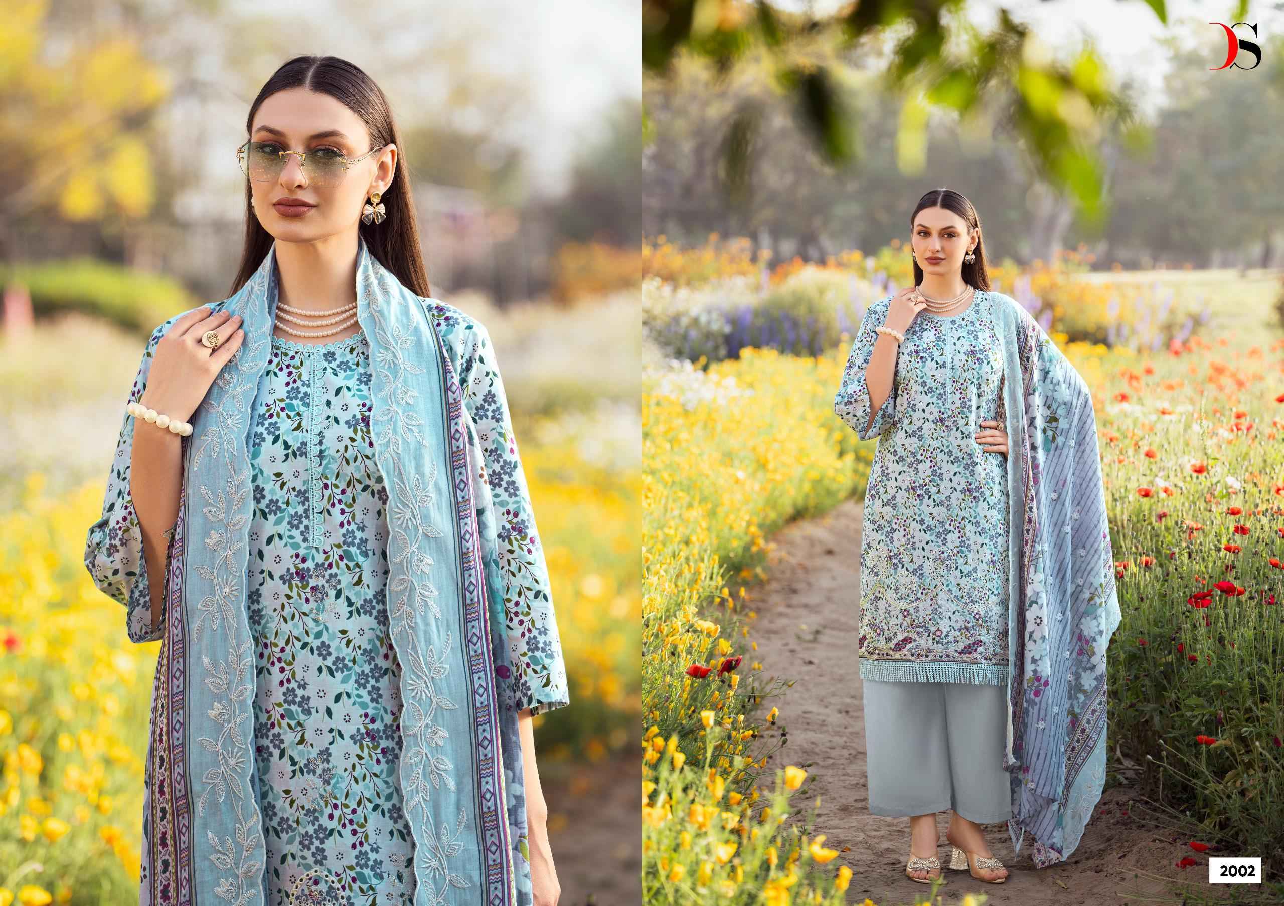 Deepsy Bin Saeed Vol 20 Cotton Dress Material 8 pcs Catalogue