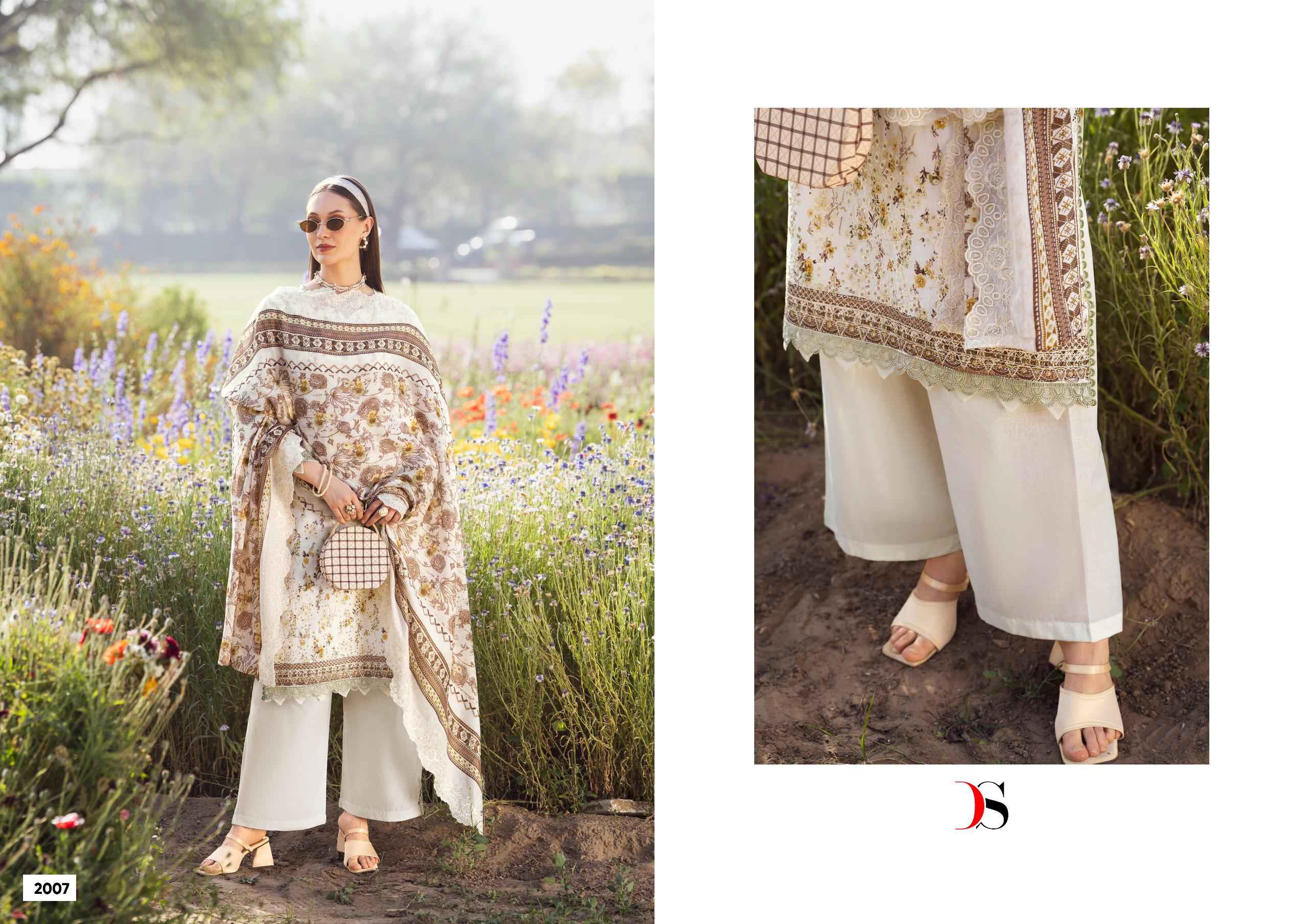 Deepsy Bin Saeed Vol 20 Cotton Dress Material 8 pcs Catalogue