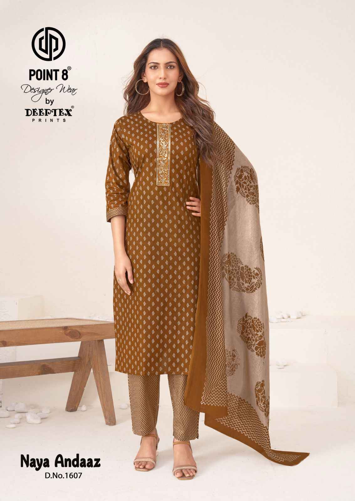 Deeptex Naya Andaaz Vol 16 Readymade Cotton Dress 10 pcs Catalogue