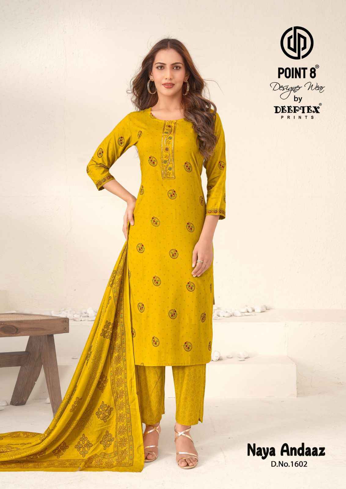 Deeptex Naya Andaaz Vol 16 Readymade Cotton Dress 10 pcs Catalogue